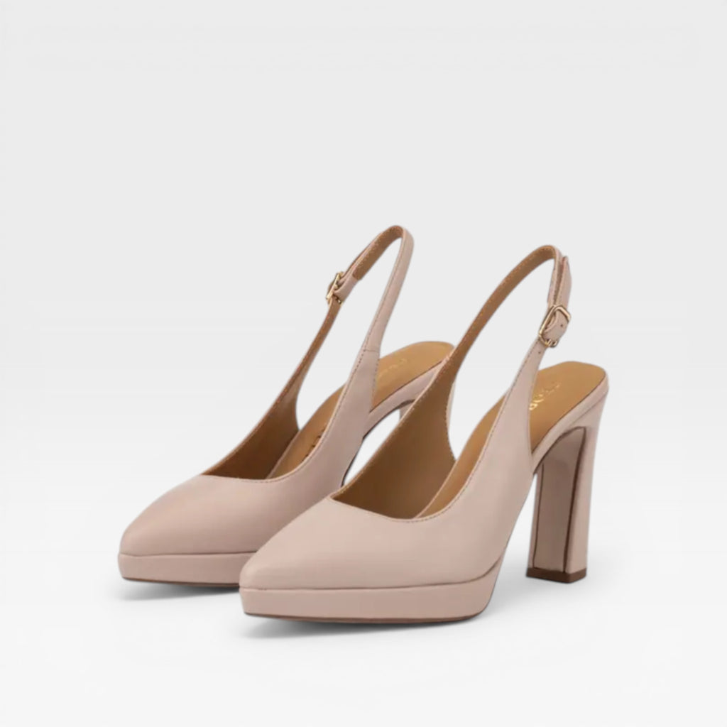 Zapatos Tacón rena nude - Pedro Miralles