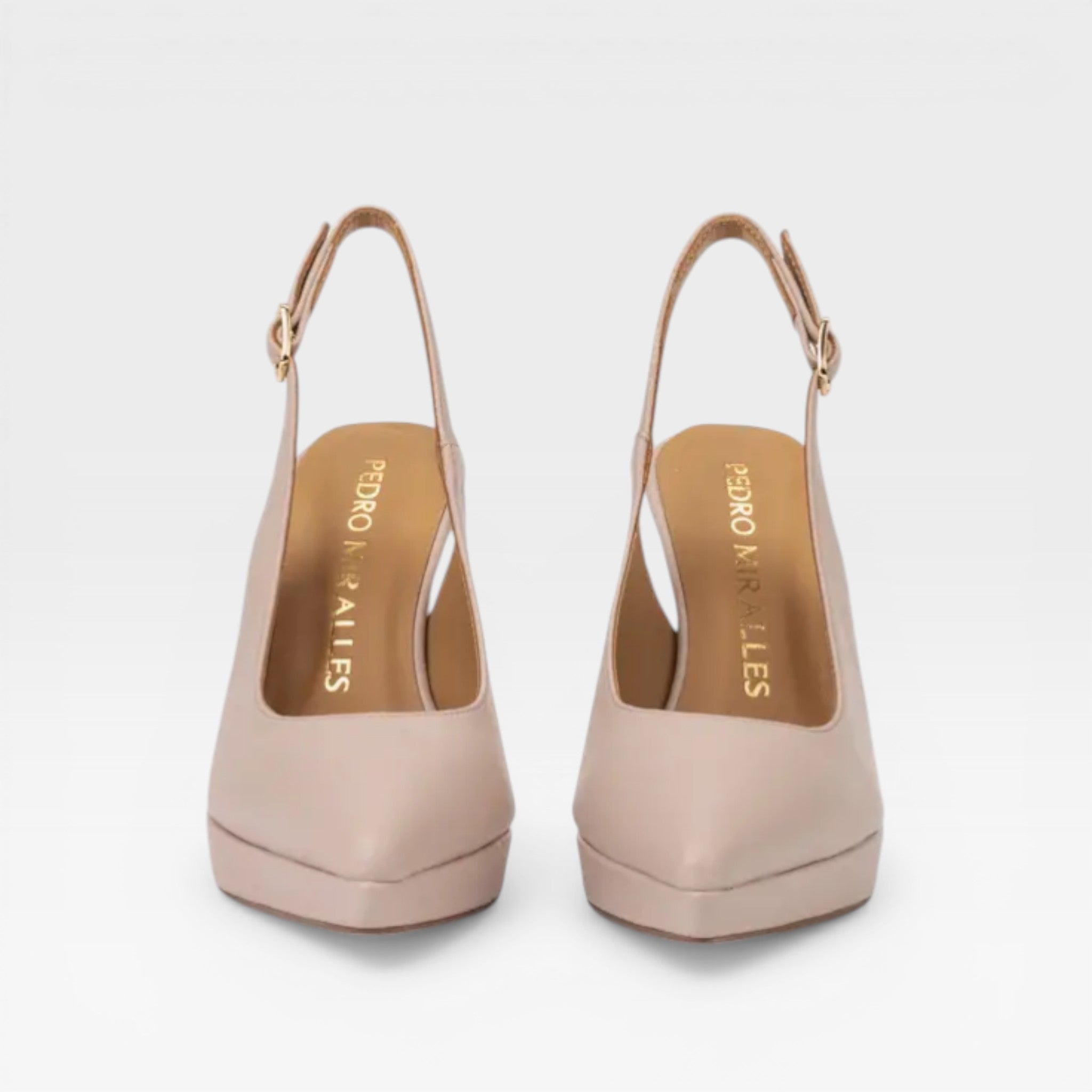 Zapatos Tacón rena nude - Pedro Miralles