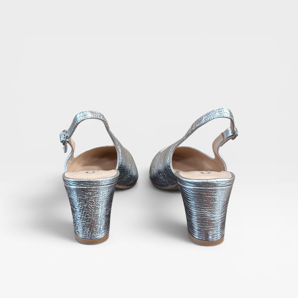 Zapato mujer plata - Dibia