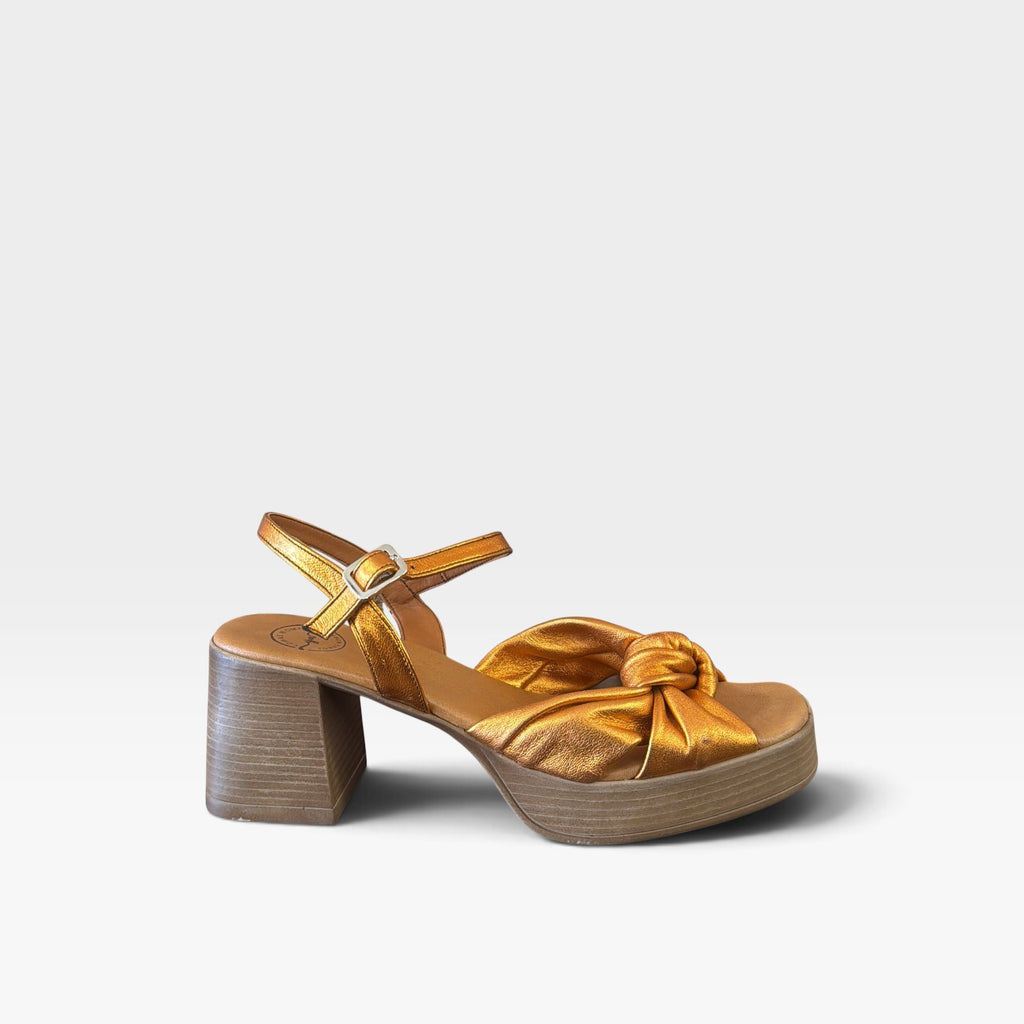 Sandalia naranja nudo - YU/Yowas