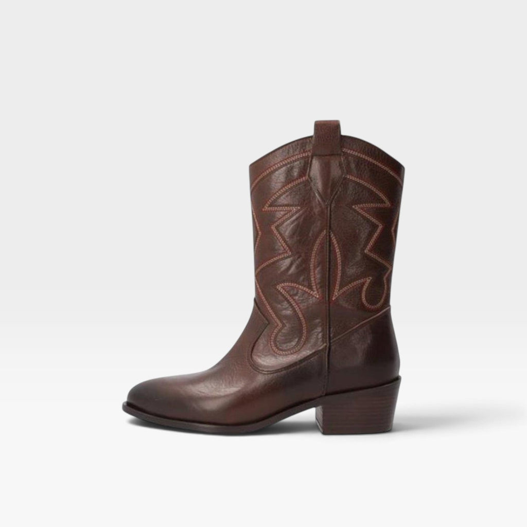 Bota marrón cowboy - Alpe