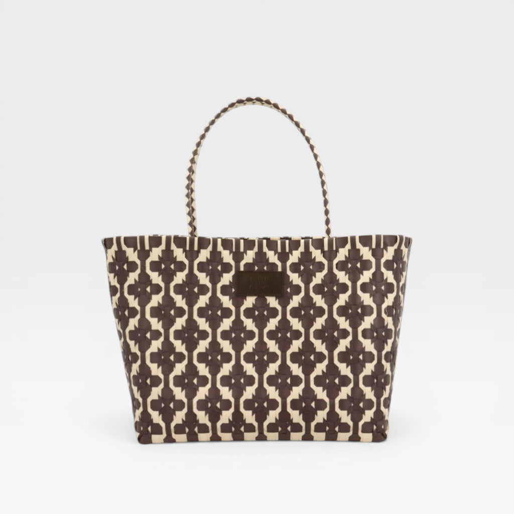 Bolso Capazo Tropi Marrón - Noa Harmon
