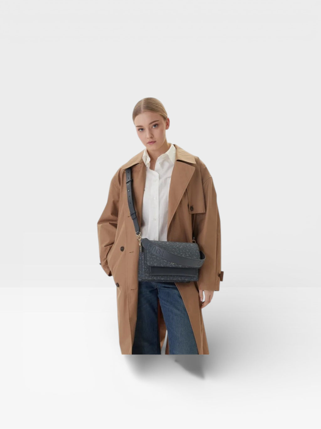 Bolso Kaos Mini Lines Audree Gris - TOUS