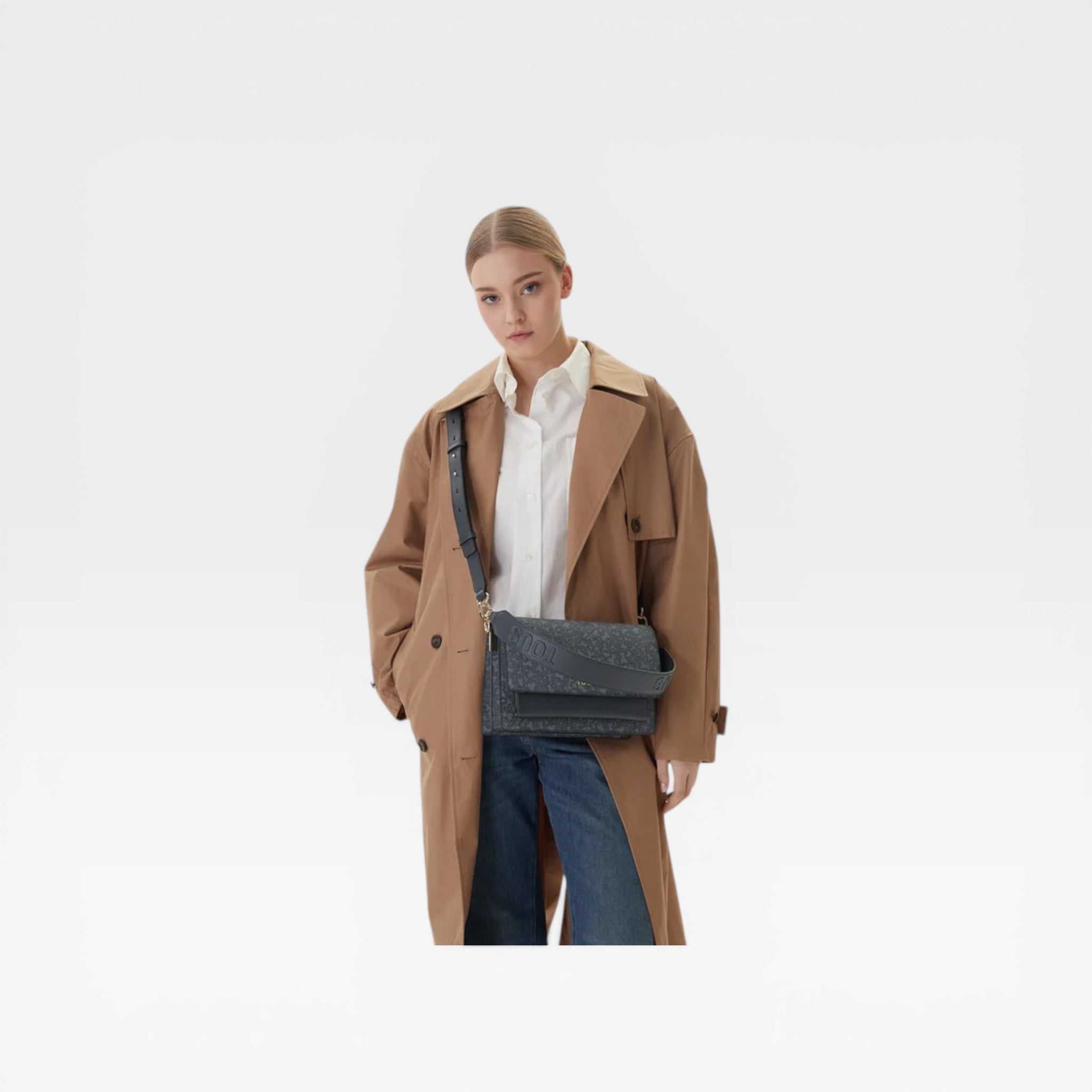 Bolso Kaos Mini Lines Audree  Gris  - TOUS