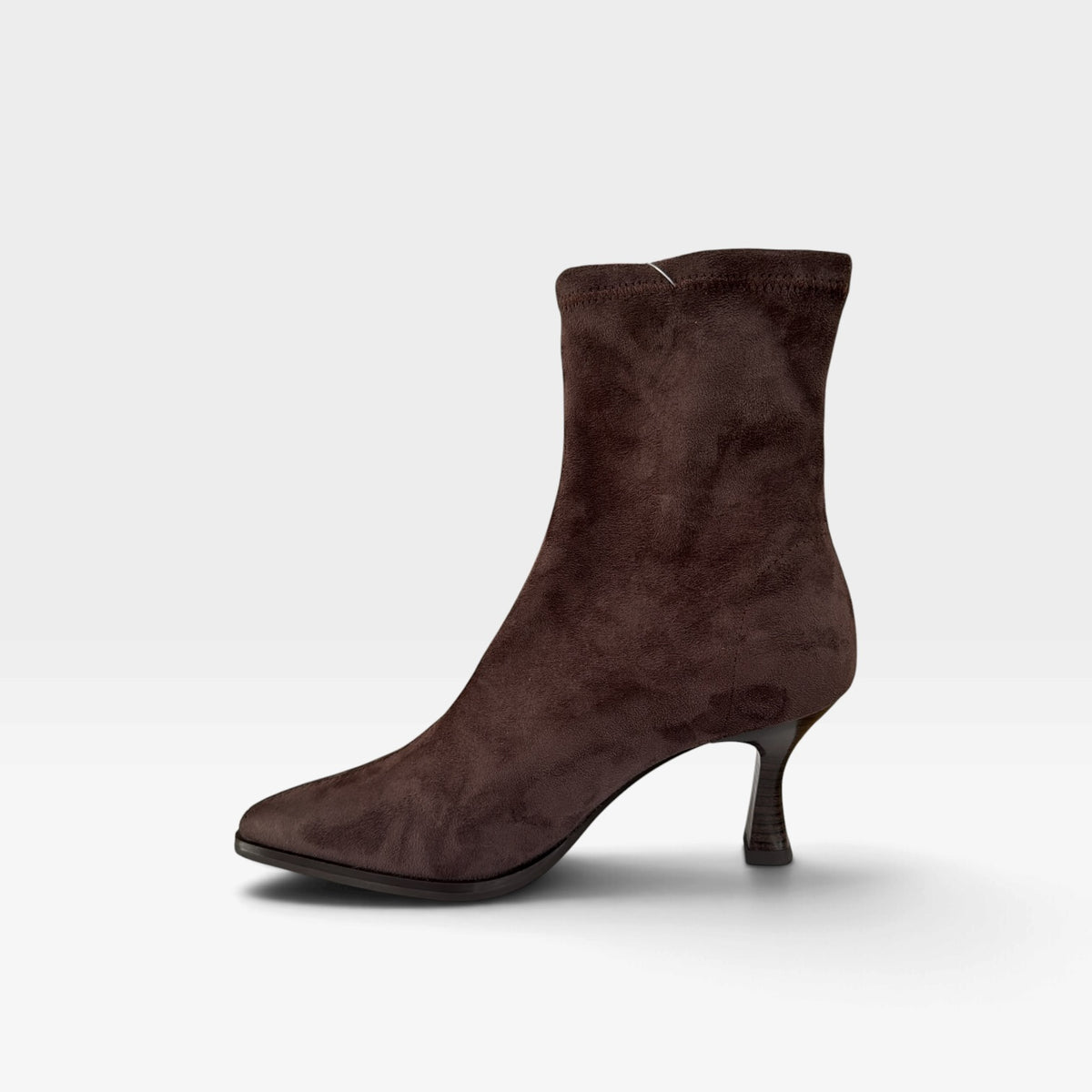 Botin punta marrón ante  - Miss elastic