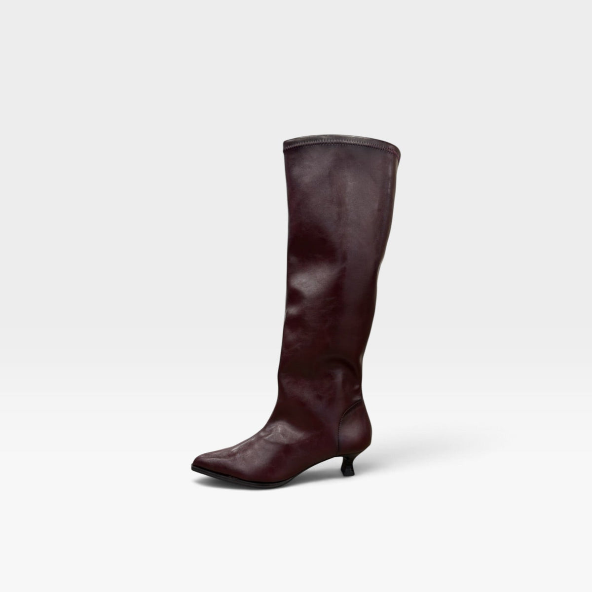 Bota Zetina Plus burdeos  - Miss elastic