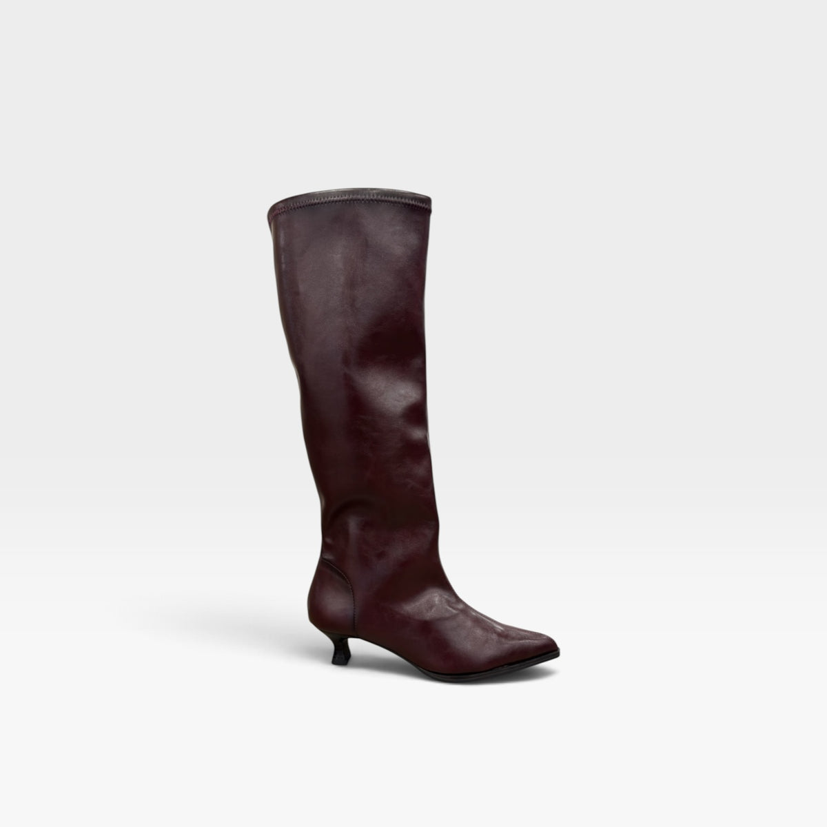 Bota Zetina Plus burdeos  - Miss elastic