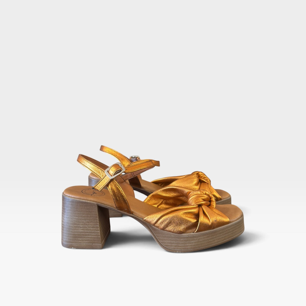 Sandalia naranja nudo - YU/Yowas