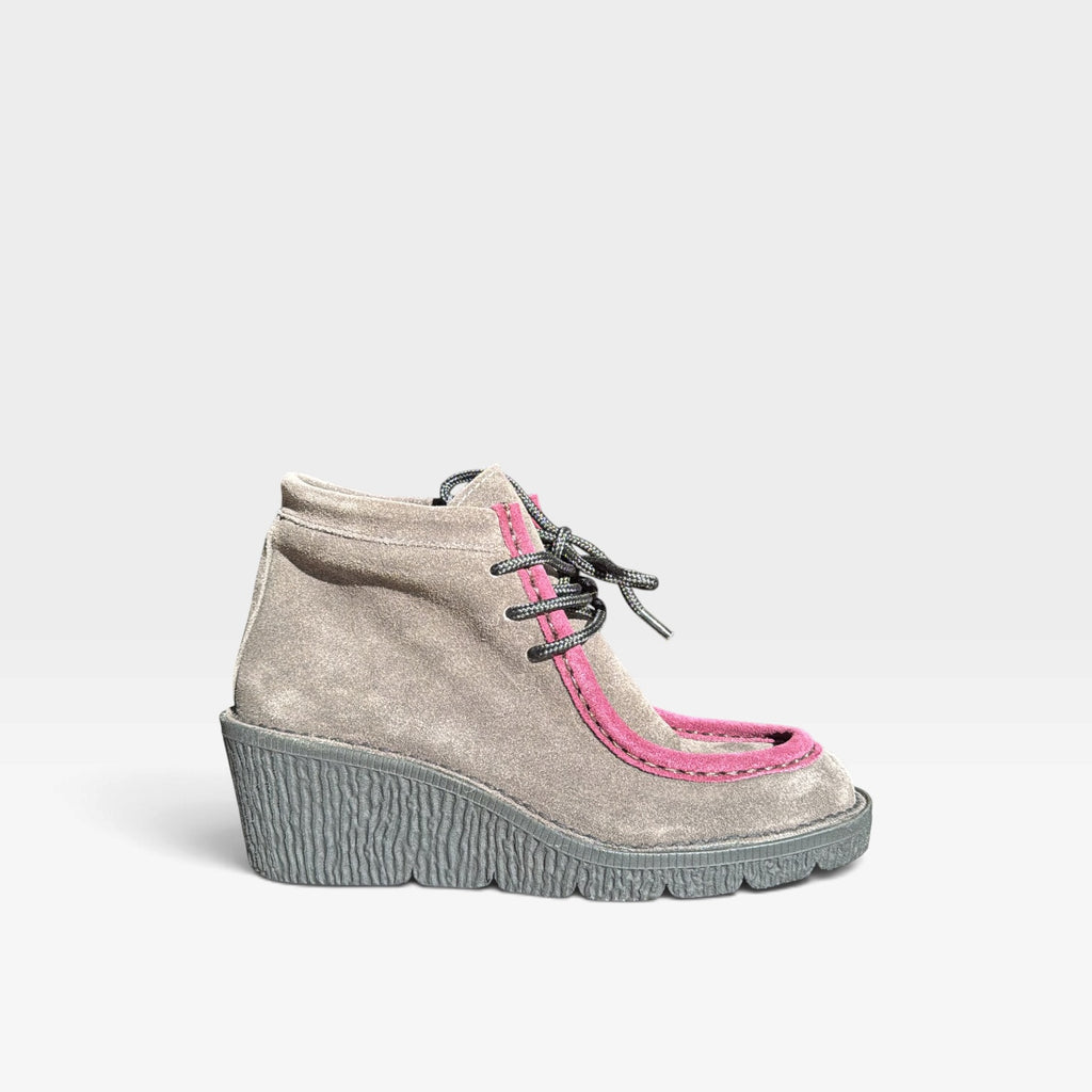 Botin Vóley Burgundy gris - Soraya