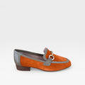 Blucher calado Naranja  - Nival
