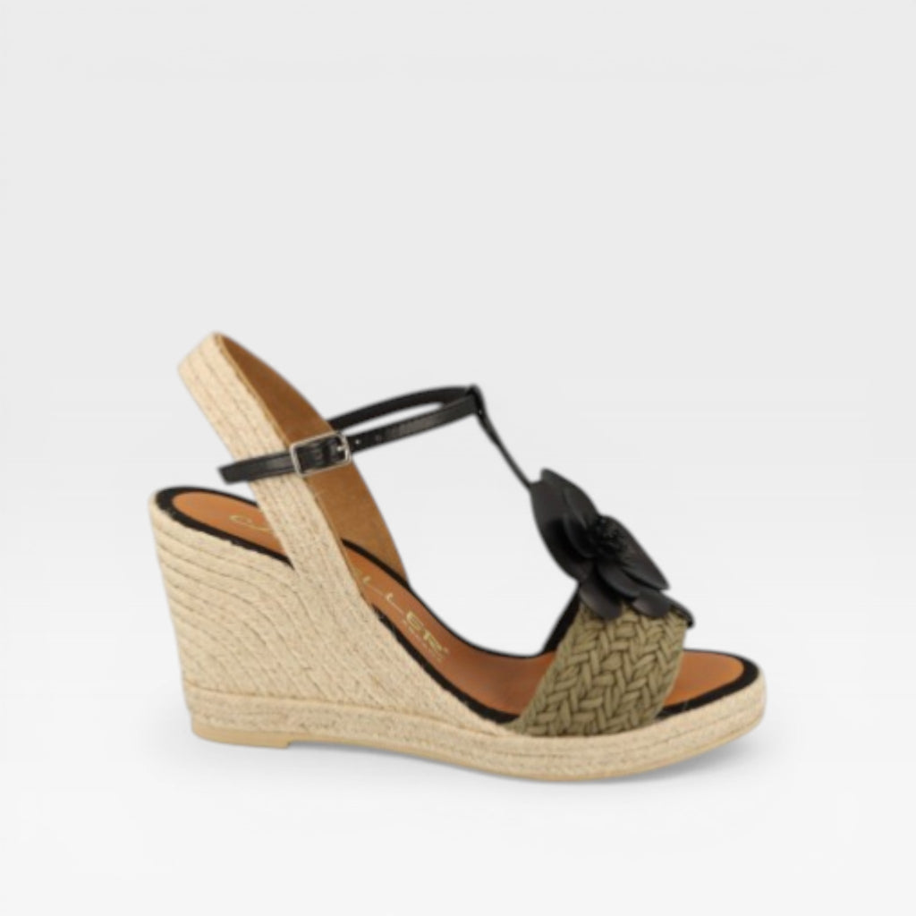 Cuña Casteller 931/ Trenza Kaki - Casteller