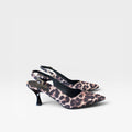 Sandalia estampado leopardo - Daniela Vega