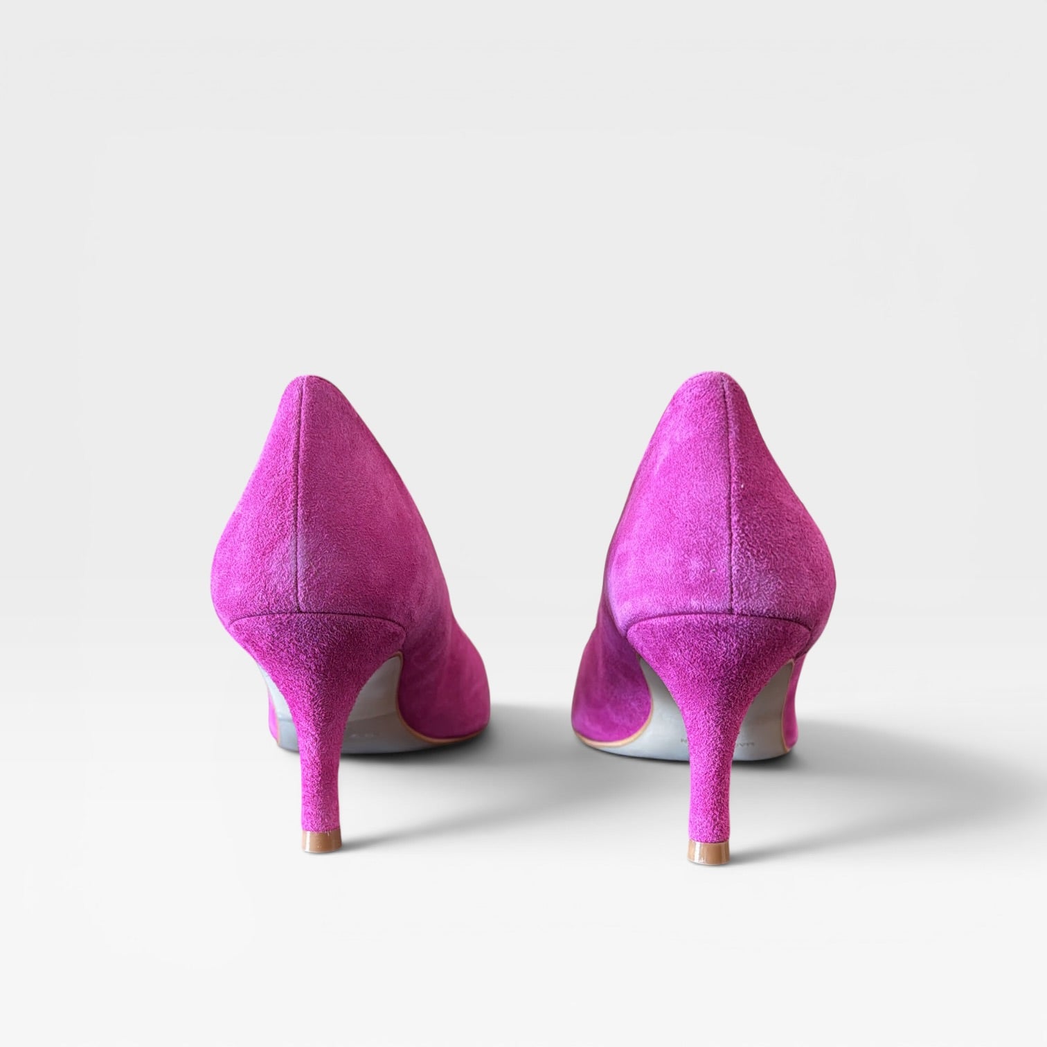 Sandalias fucsia con hebilla joya- Soraya