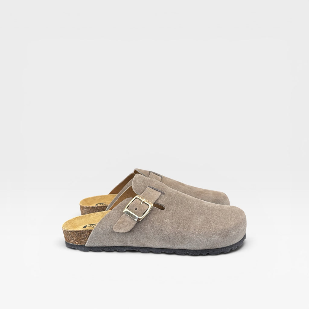 Zueco Juliet Taupe- Biocomfort