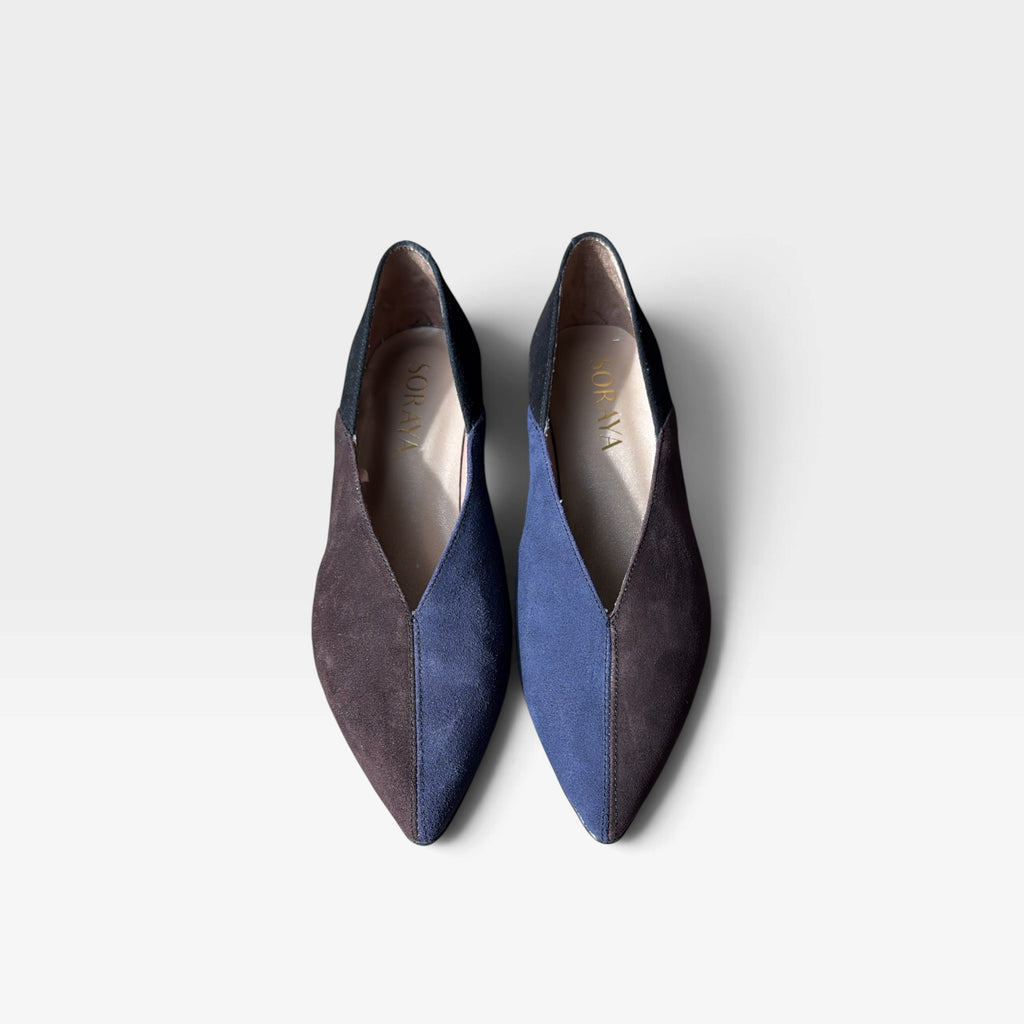 Zapato Bicolor puntera - Soraya