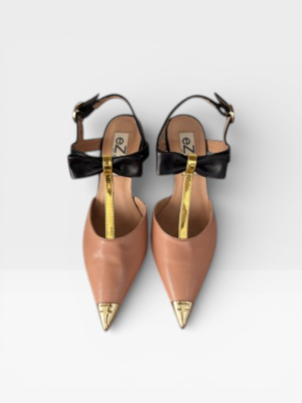 Destalonado camel negro lazo - Ezzio