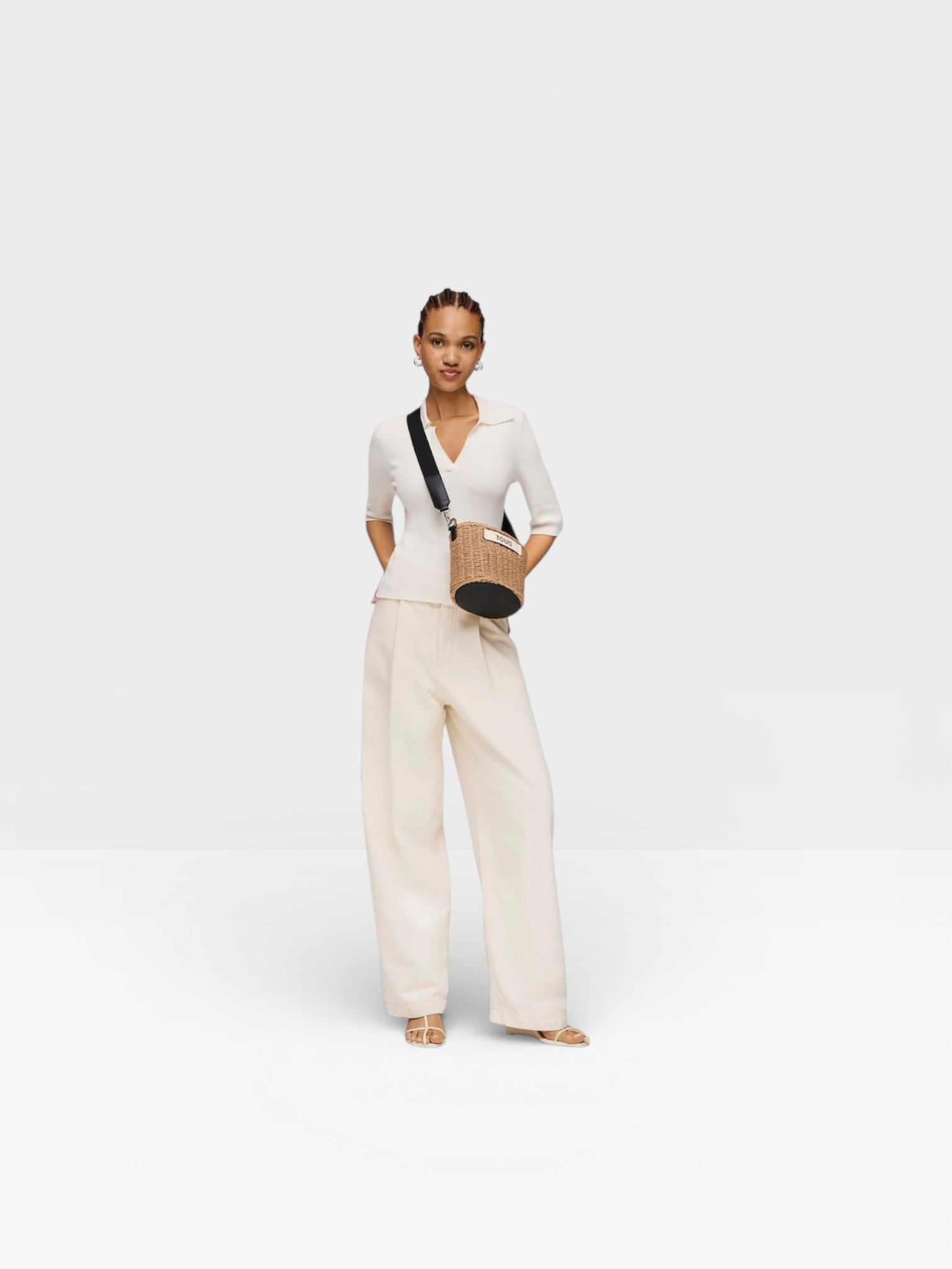 Saca negra Scoubidou - TOUS