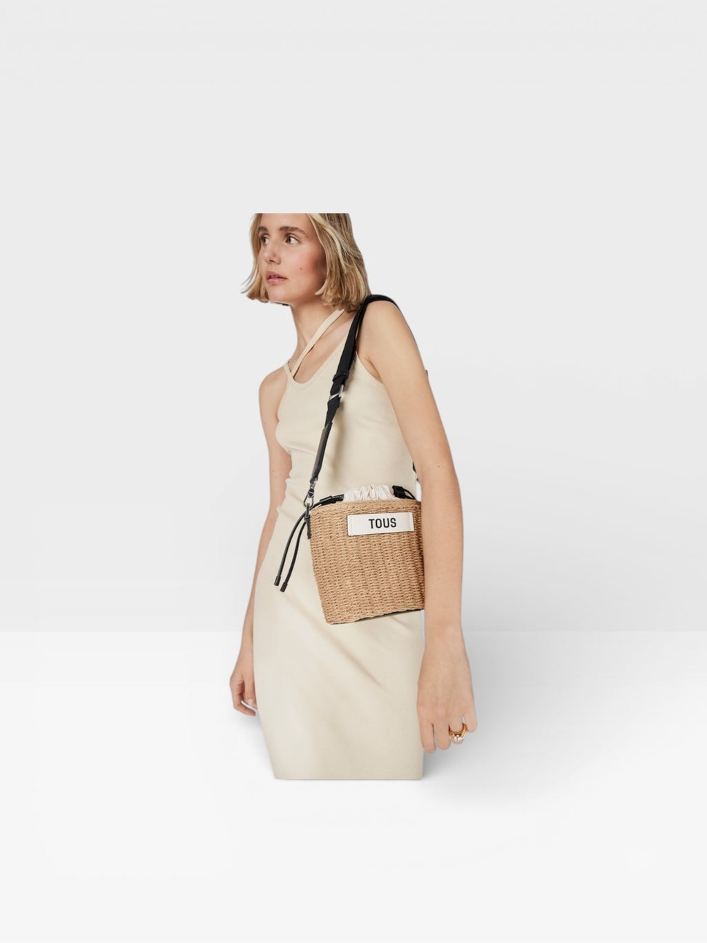 Saca negra Scoubidou - TOUS