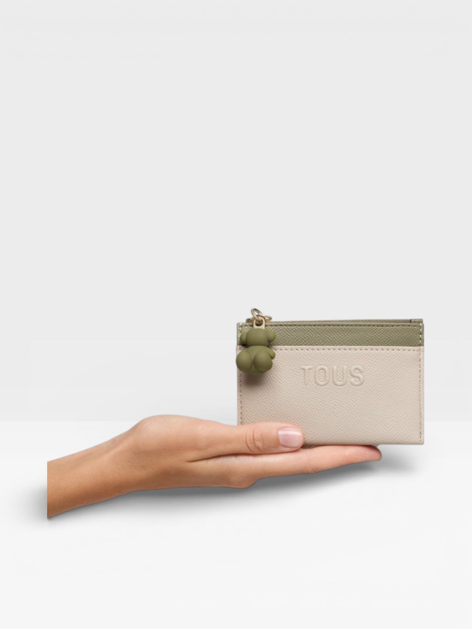 Monedero tarjetero topo Audree Saffiano - TOUS