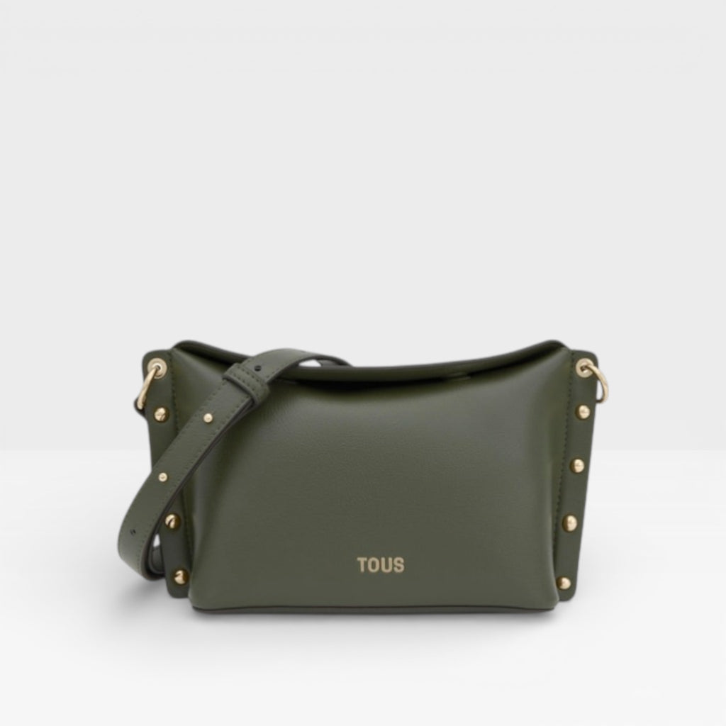 Bandolera pequeña caqui Jewelry Studs - TOUS