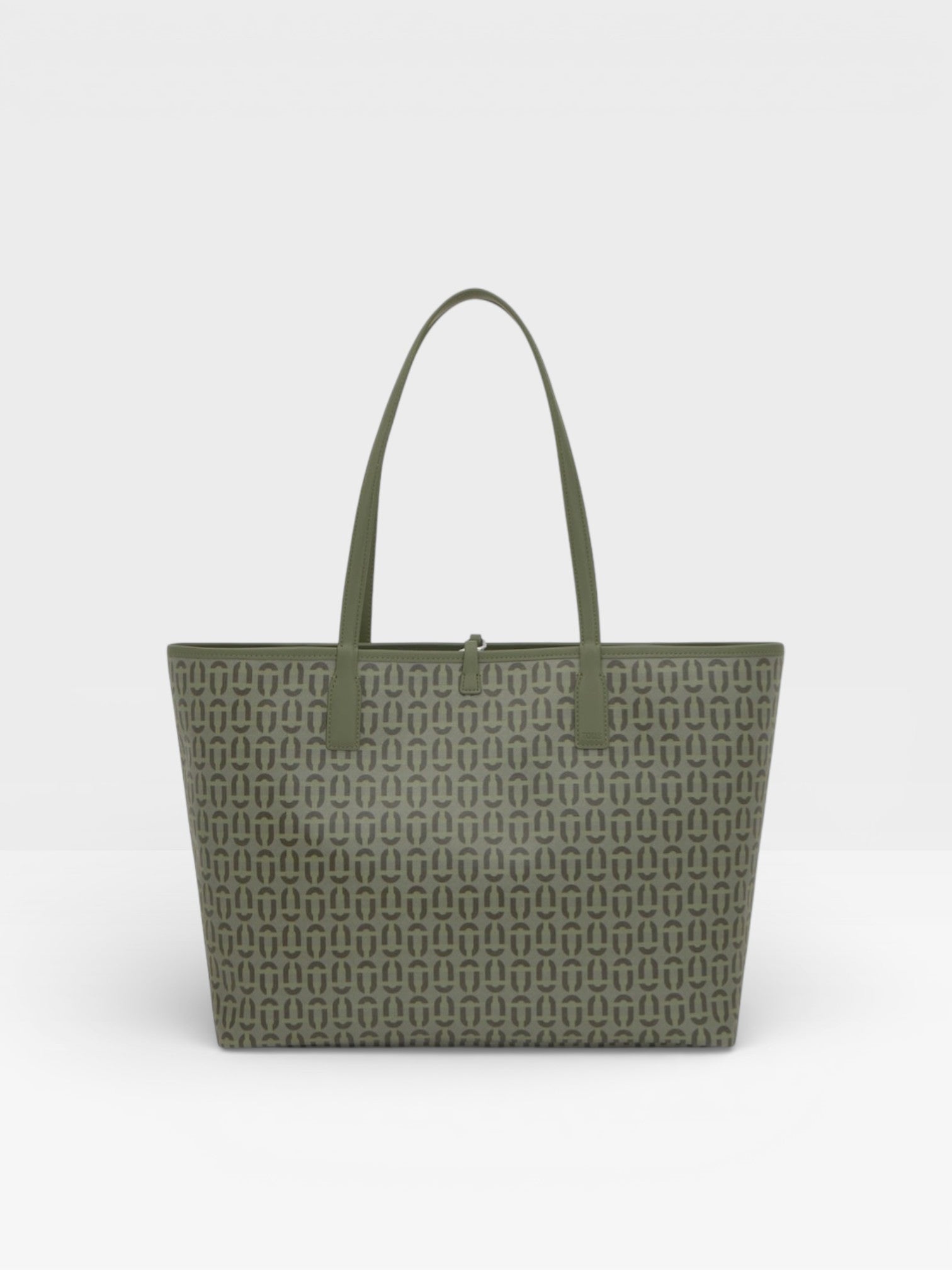 Capazo grande reversible caqui Double Way Manifesto - TOUS