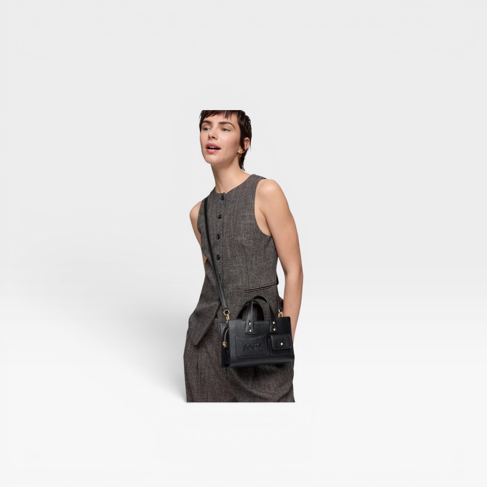 Bowling pequeño NEGRO Back to basics - TOUS