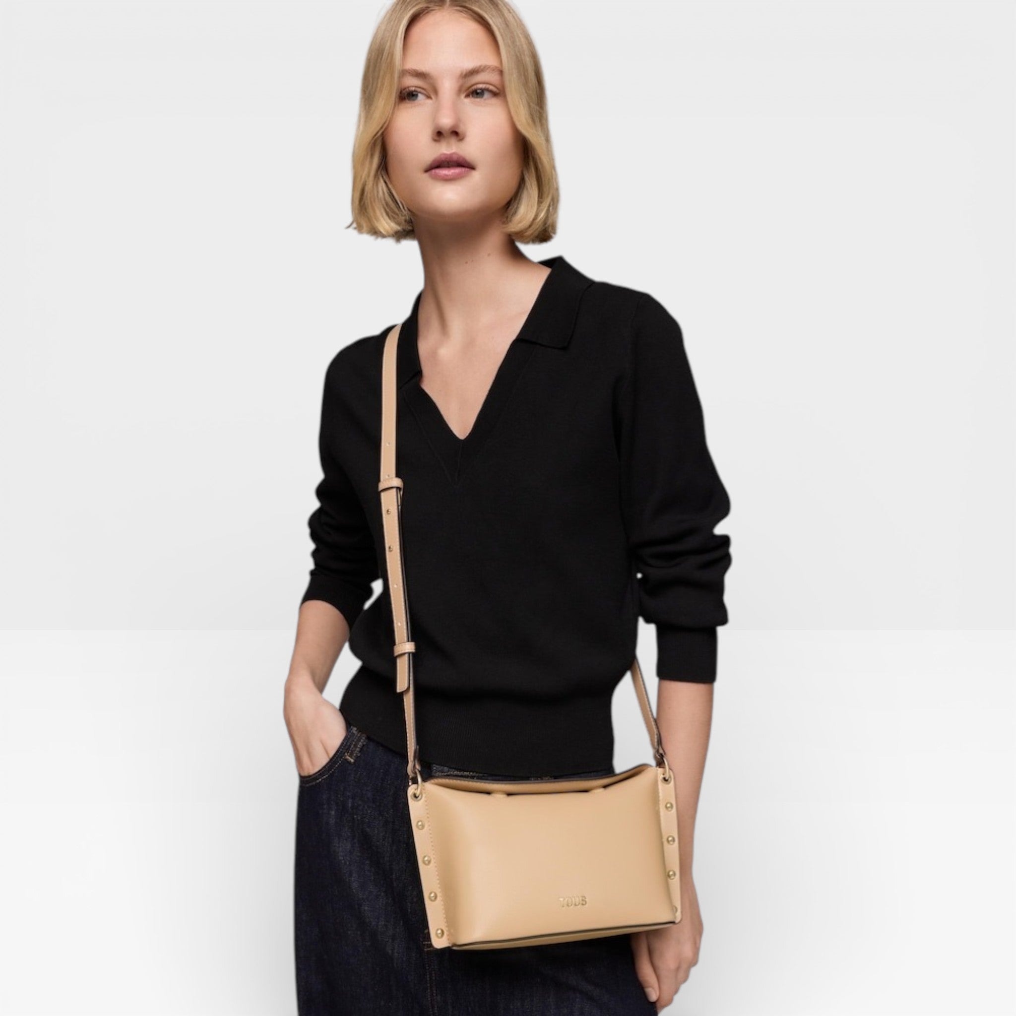 Bandolera pequeña Arena Jewelry Studs - TOUS