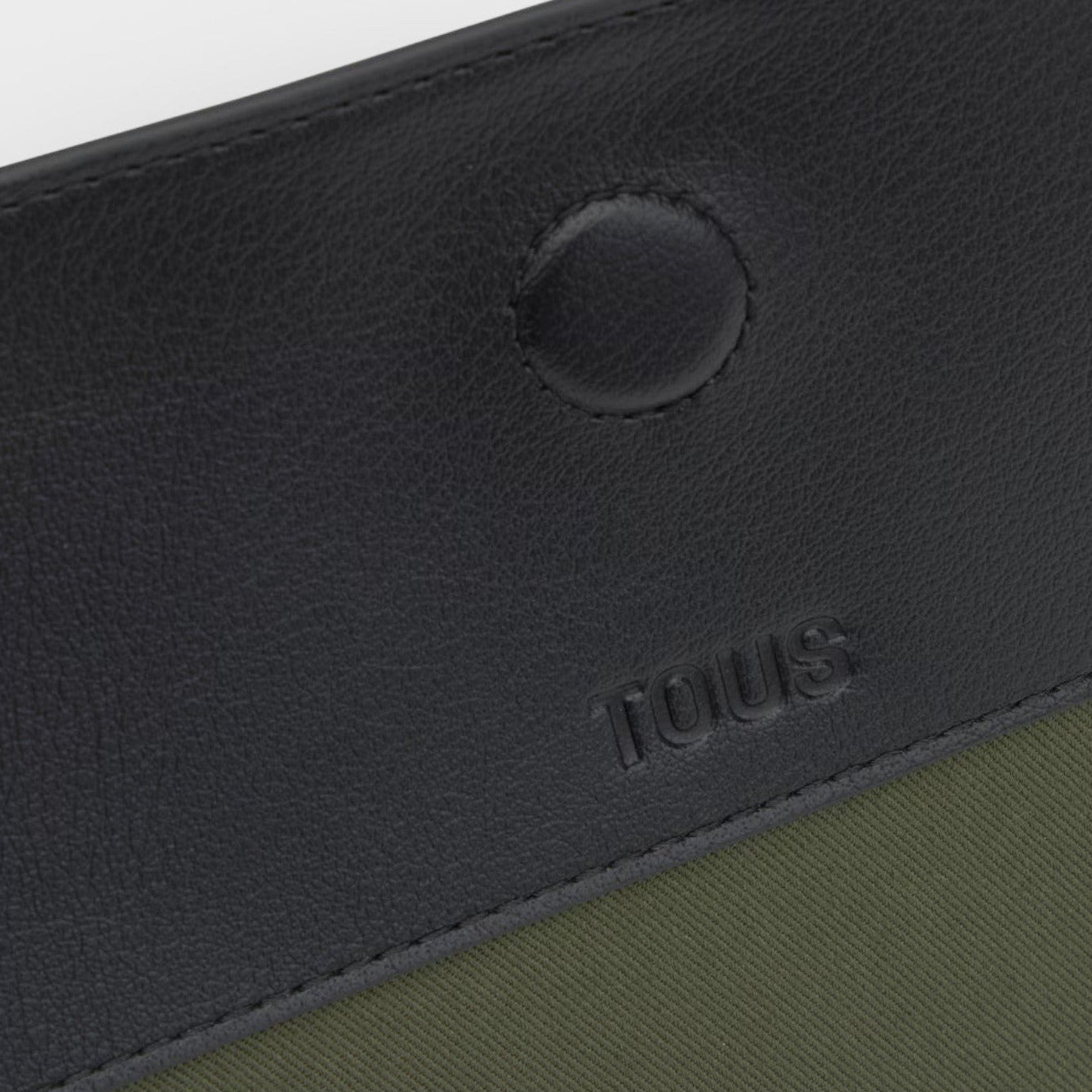 Bandolera Mediana Negra Jewelry Studs - TOUS