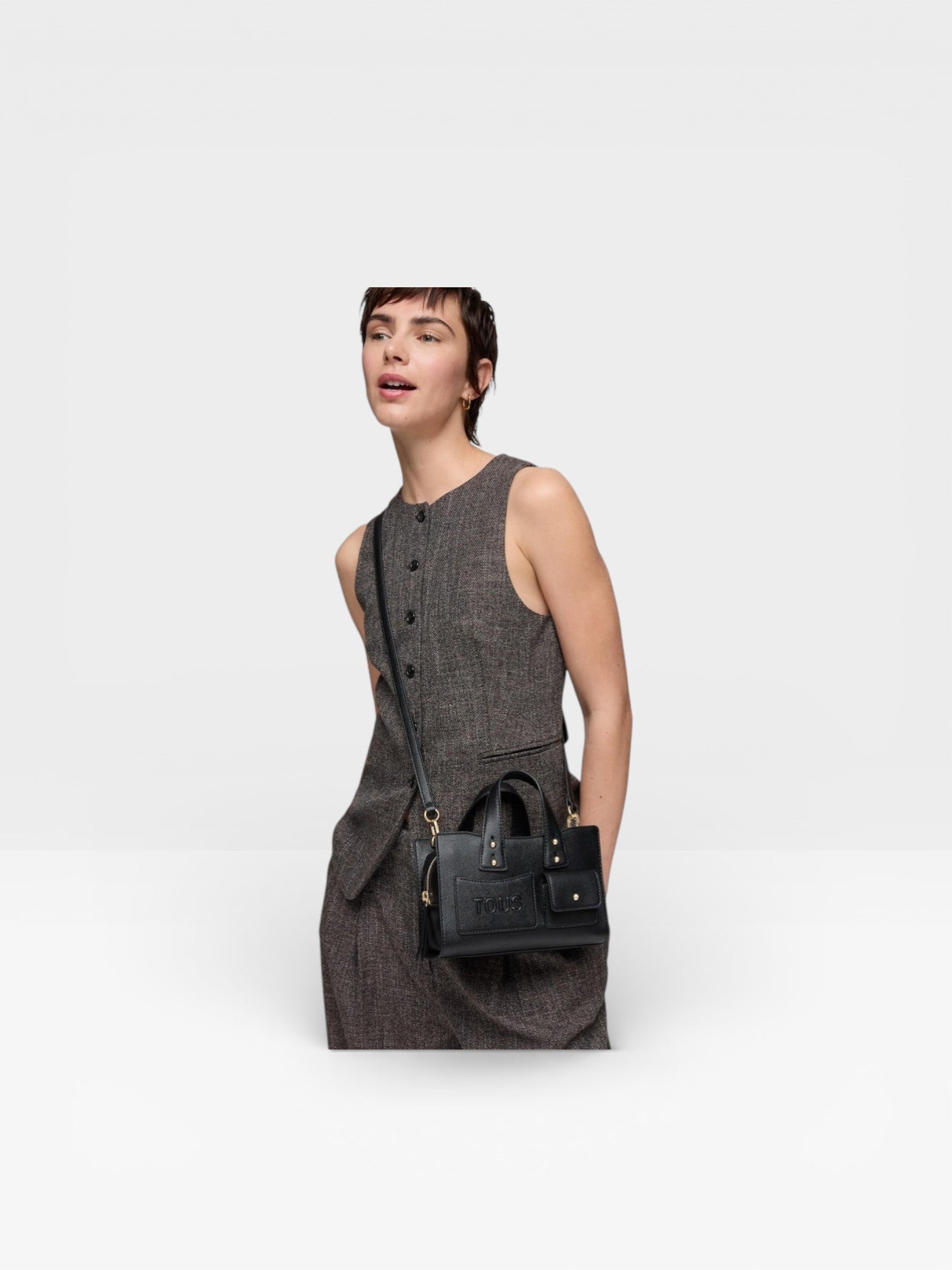 Bowling pequeño negro TOUS Back to basics - TOUS