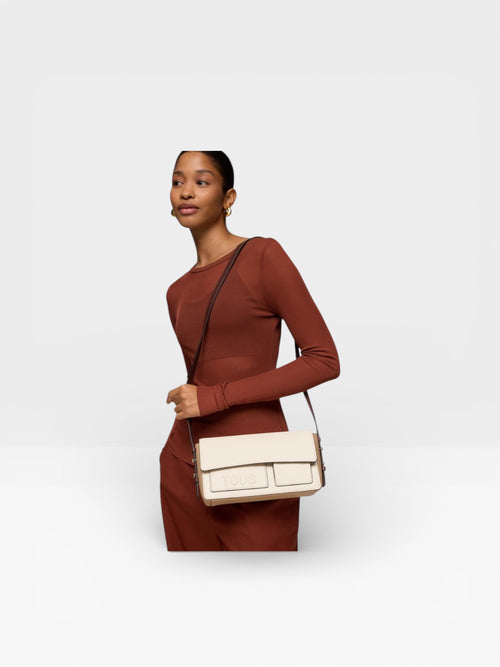 Bandolera mediana beige marrón TOUS Back to basics - TOUS