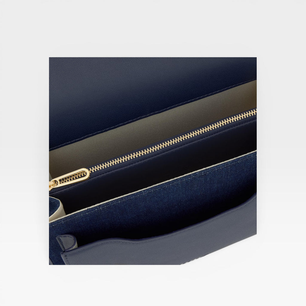 Bandolera mediana azul marino Audree Canvas - TOUS