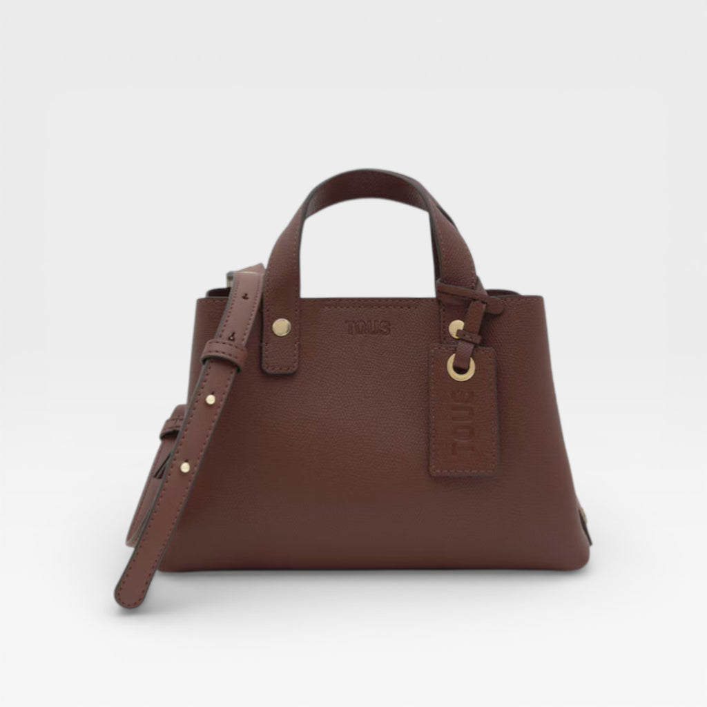 Bolso City Pequeño Marrón The Citybow - TOUS