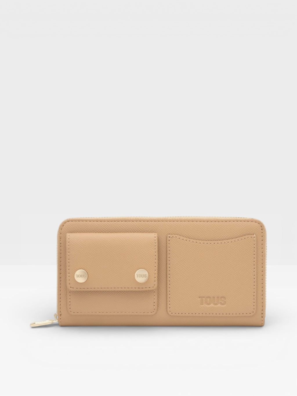 Billetera mediana arena Audree Pockets - TOUS