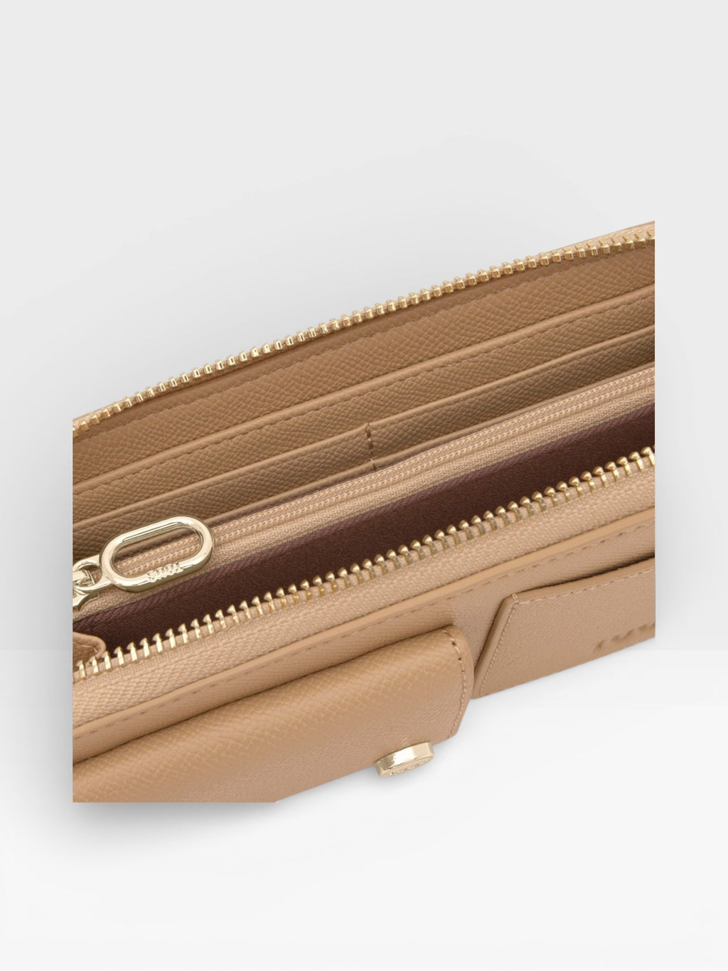 Billetera mediana arena Audree Pockets - TOUS