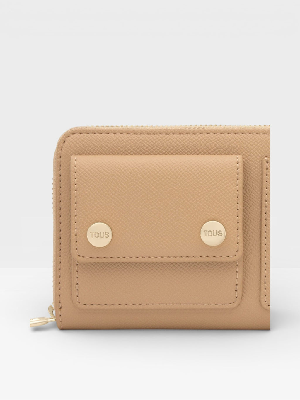 Billetera mediana arena Audree Pockets - TOUS