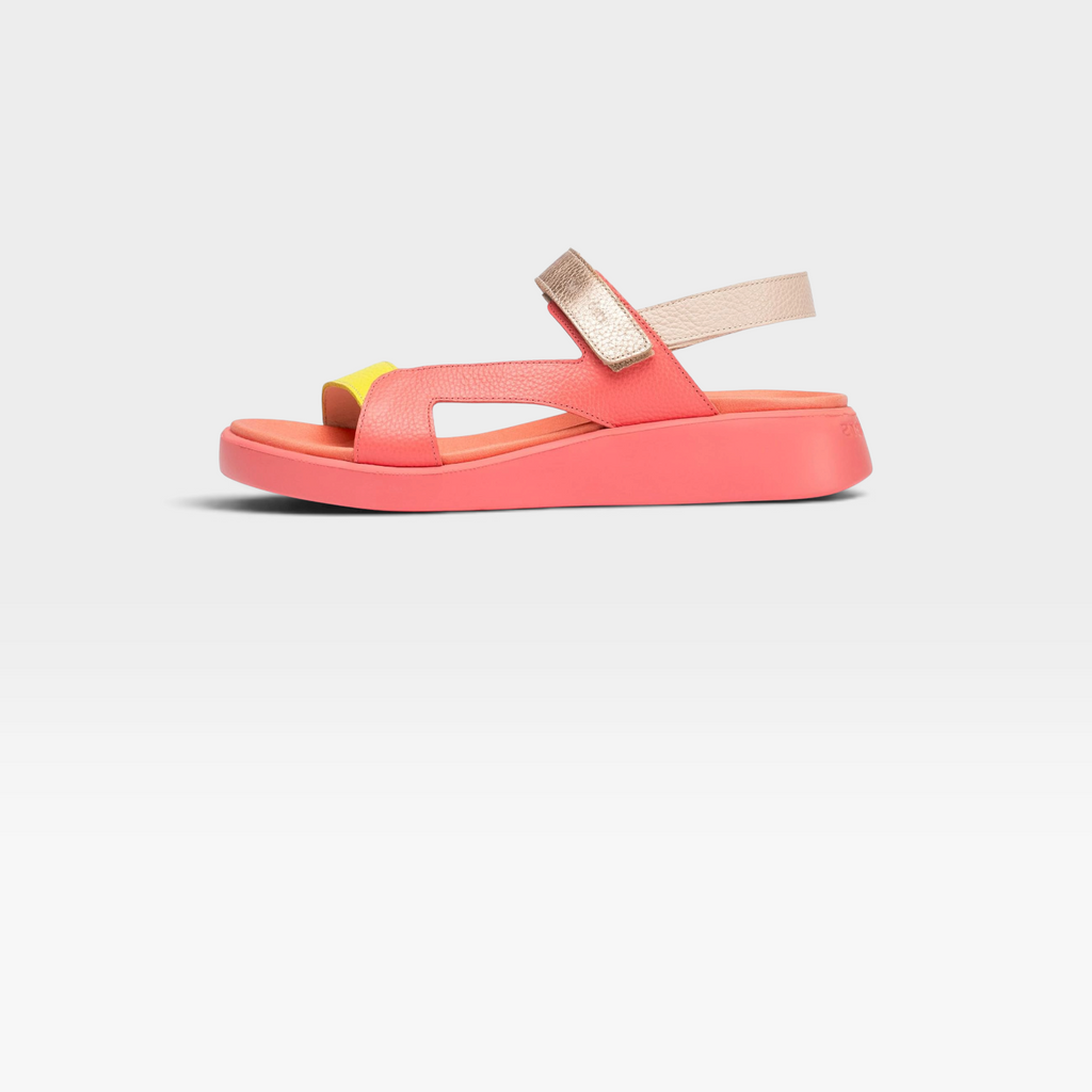 Sandalias Hali coral  - Wonders