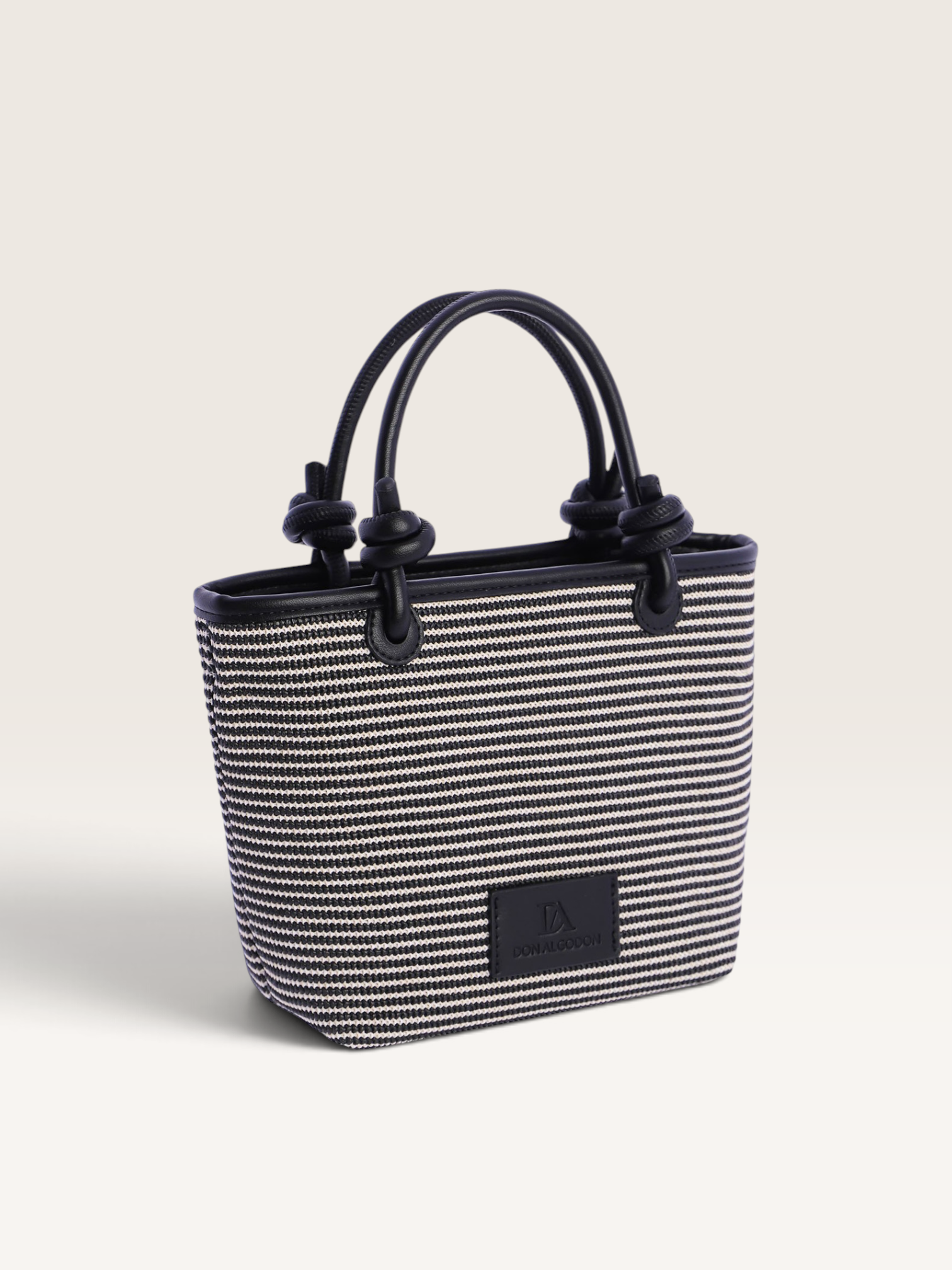 Bolso mano negro - Don Algodón