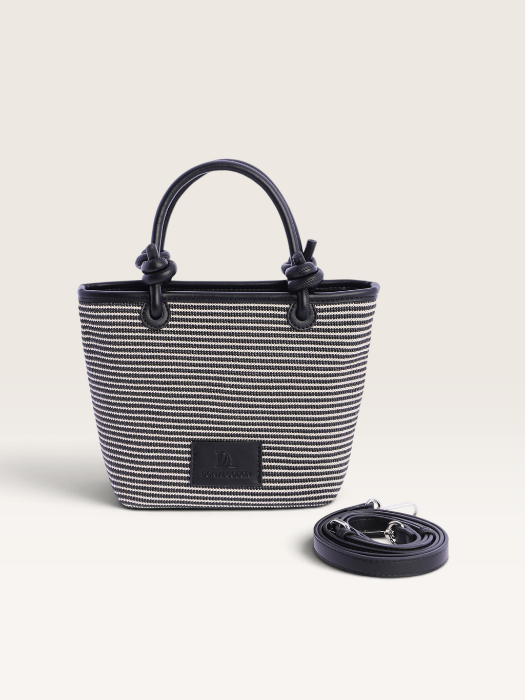 Bolso mano negro - Don Algodón