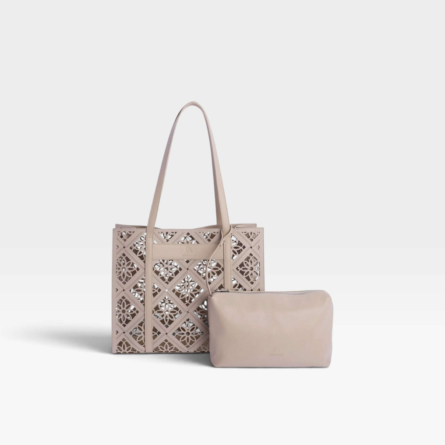 Bolso mano marfil  - Don Algodón