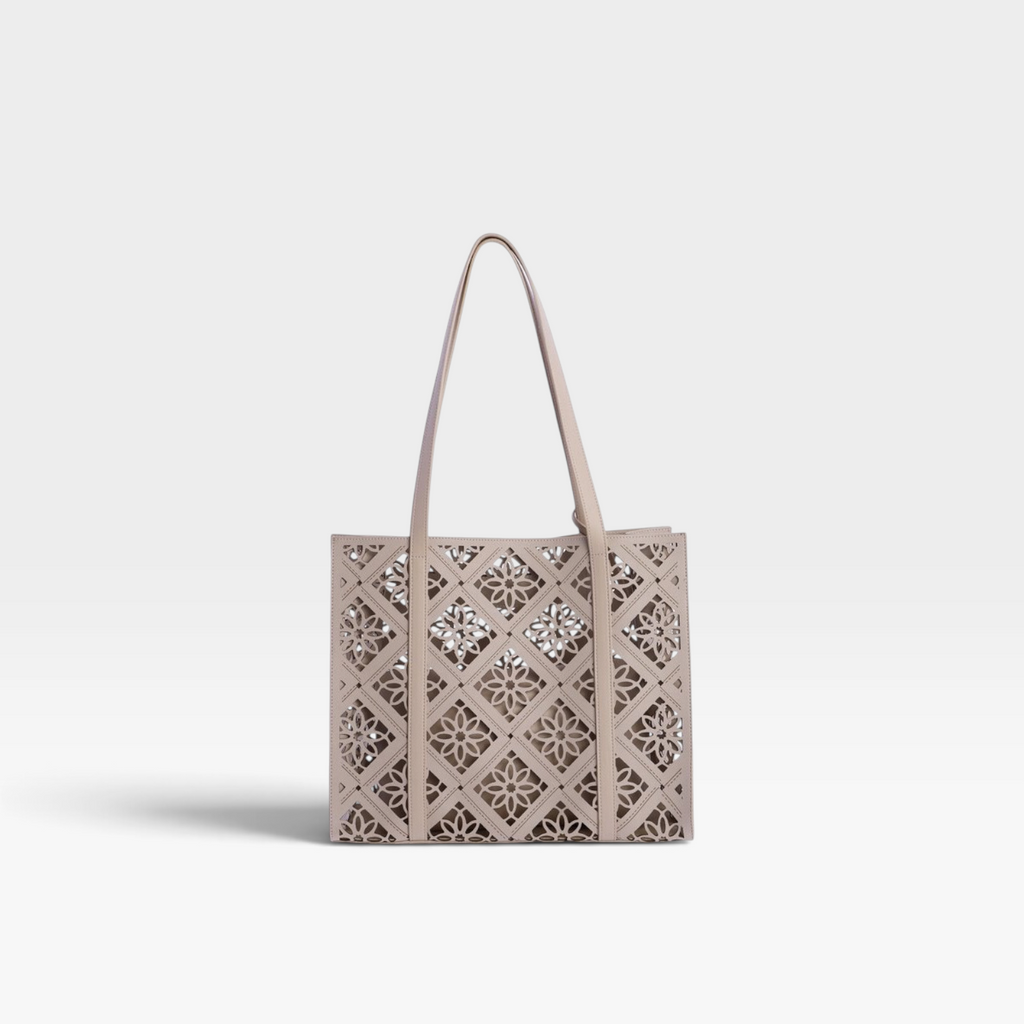 Bolso mano marfil  - Don Algodón