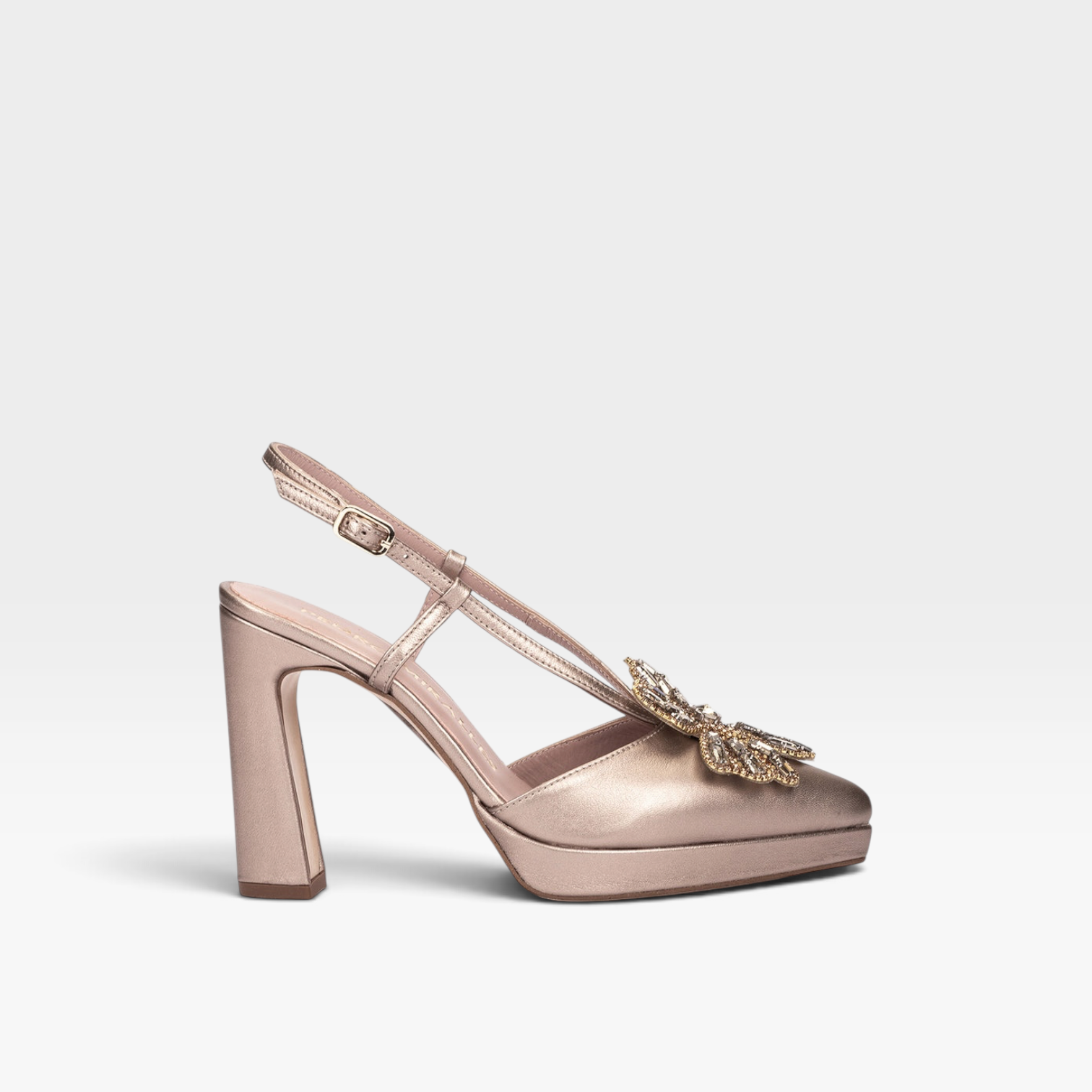 Zapatos de tacón Petra metalizado - Pedro Miralles
