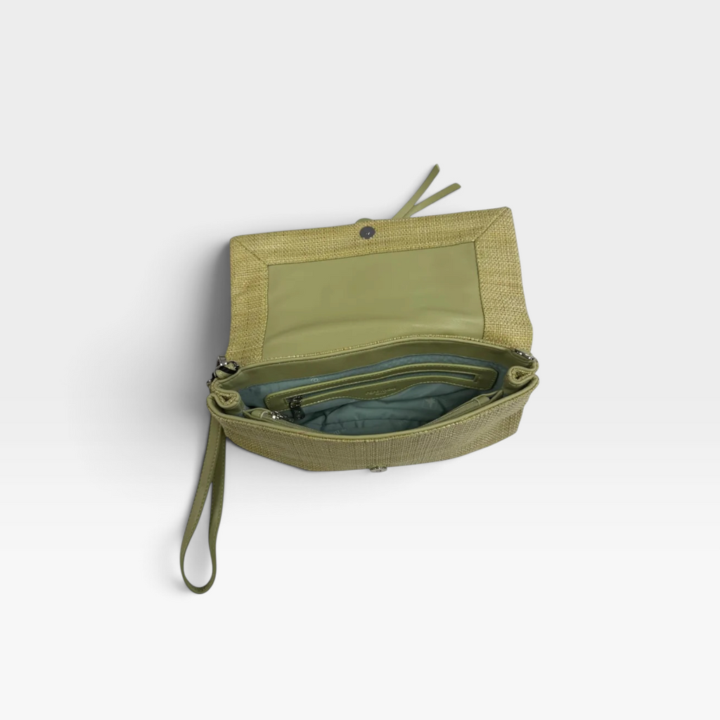 Bolso de mano Thalia verde - Pepe Moll