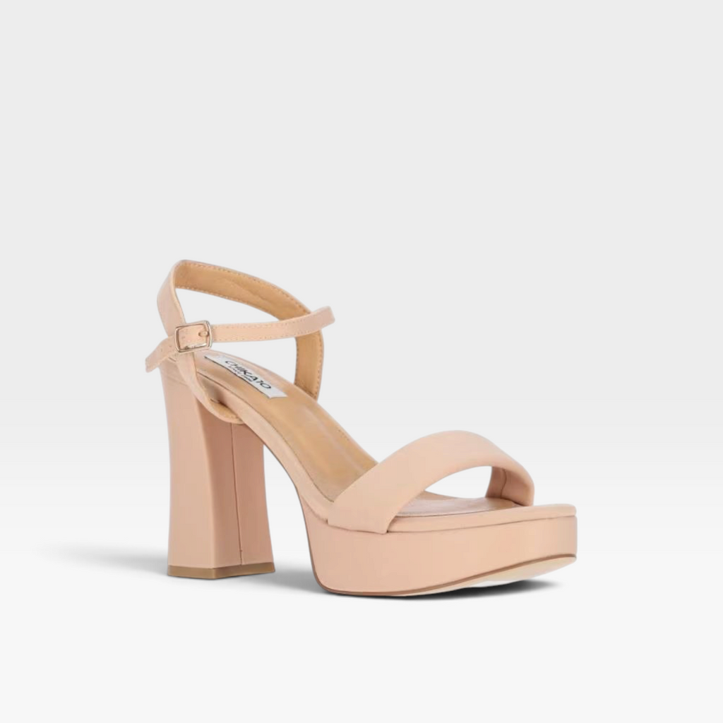 Sandalias de tacón beige - Chika10