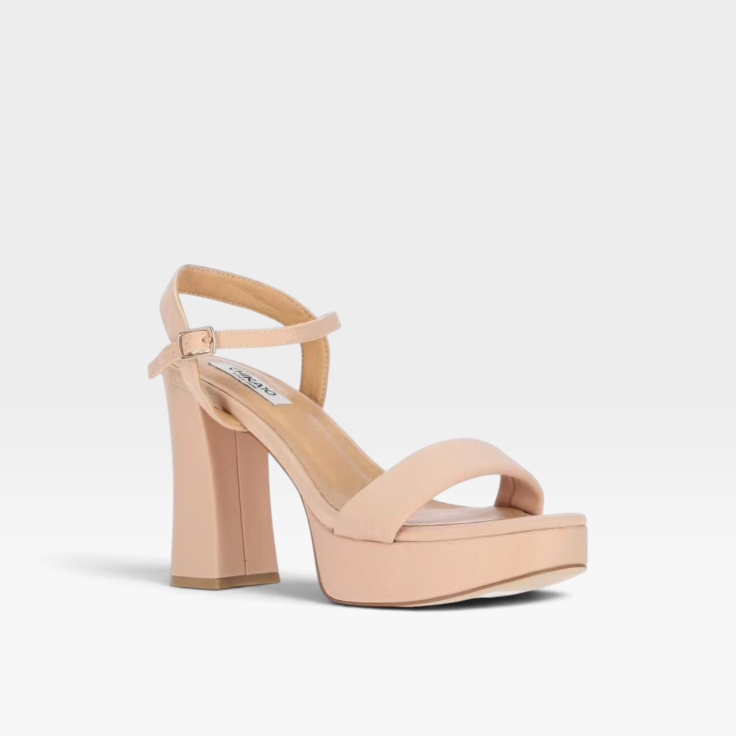 Sandalias de tacón beige - Chika10