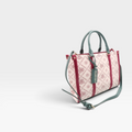 Bolso jacquard beige - Caramelo