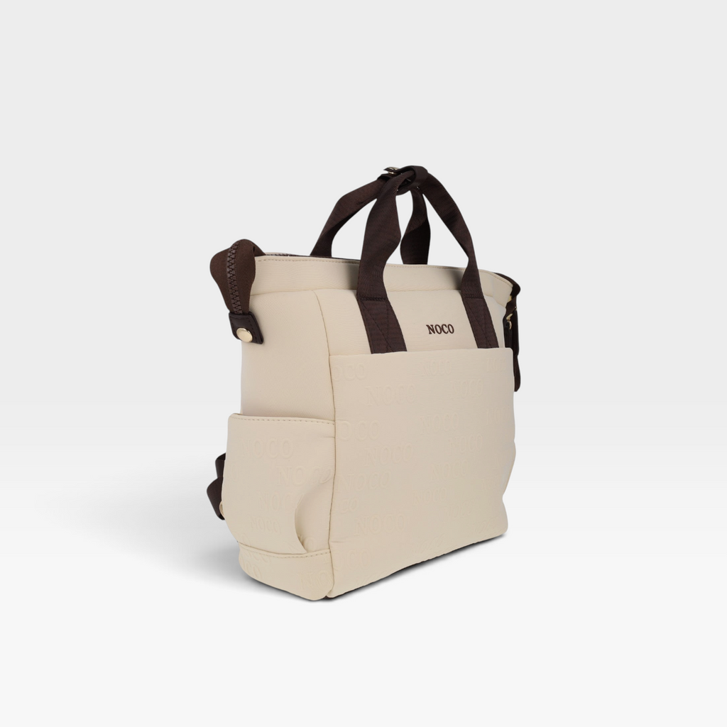 Mochila neopreno beige - Noco