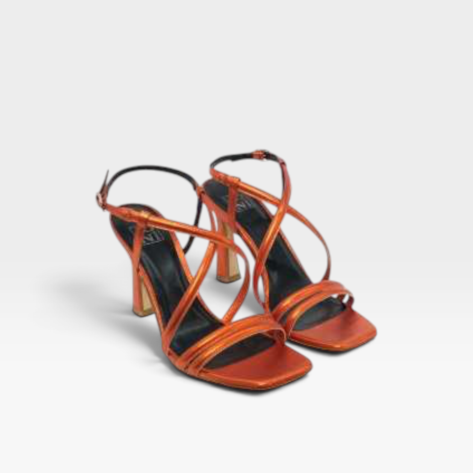 Sandalia fiesta naranja - Joni
