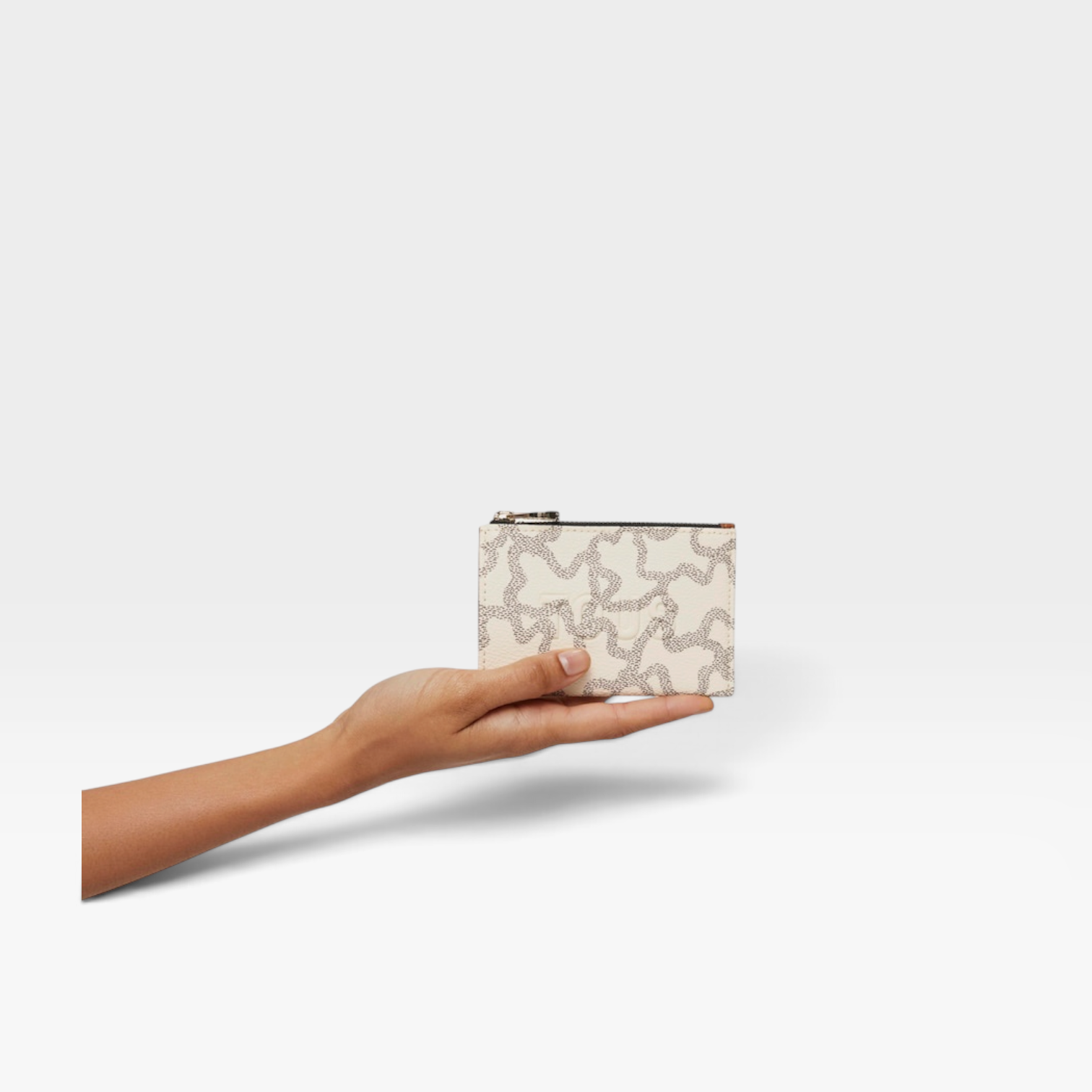Monedero tarjetero beige Kaos Icon - Tous