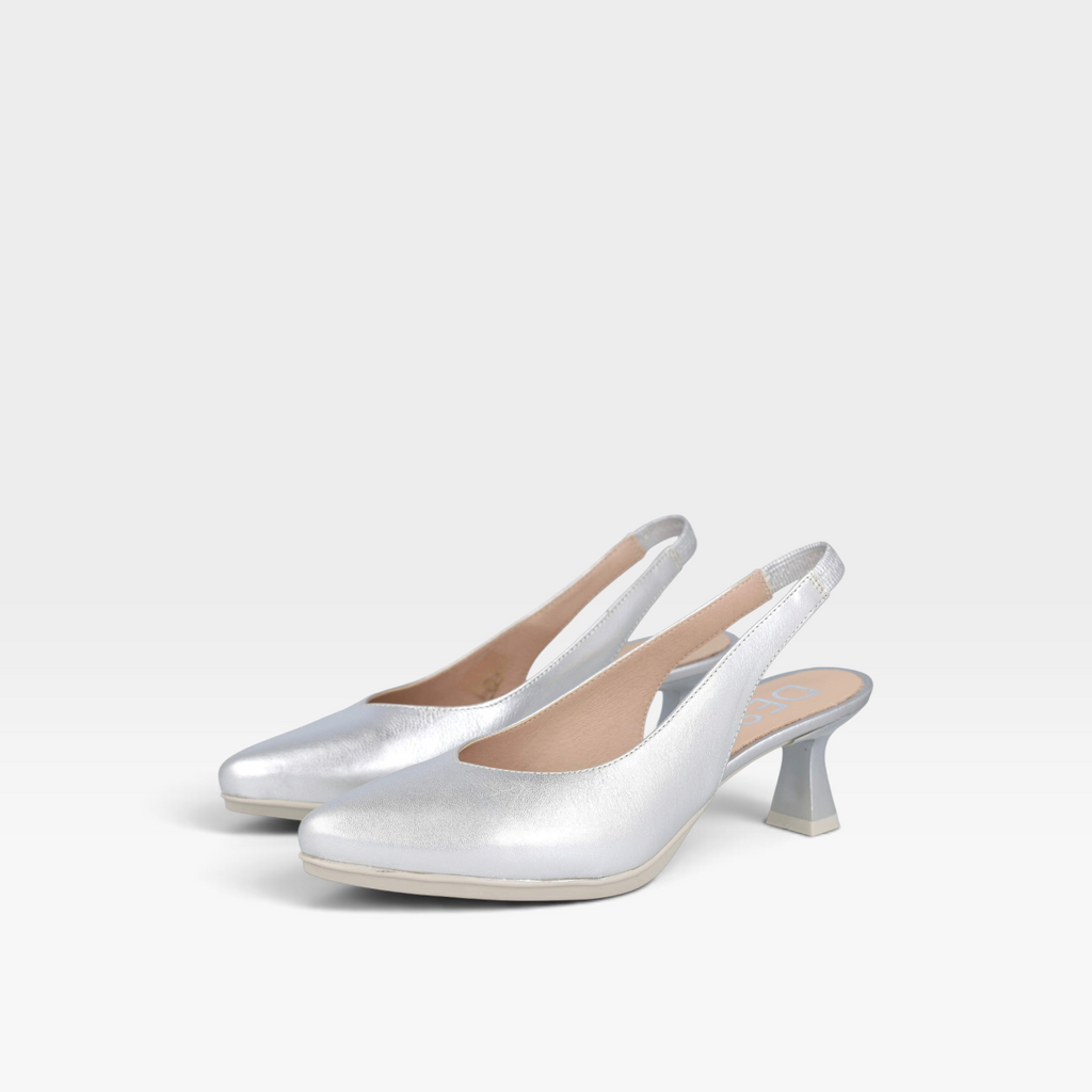 Zapato destalonado plata - Desireé