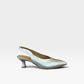 Sandalias Napa Metal platino  - Pedro Miralles